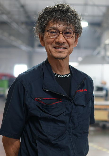 代表 参澤の写真